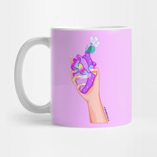 Heart blooming Mug